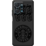 Черный чехол BoxFace Honor X7a Black Coffee