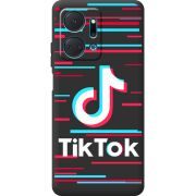 Черный чехол BoxFace Honor X7a Tik Tok