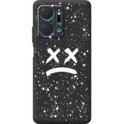 Черный чехол BoxFace Honor X7a Sad Way