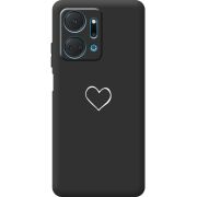 Черный чехол BoxFace Honor X7a My Heart