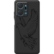 Черный чехол BoxFace Honor X7a Dove