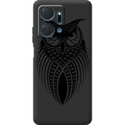 Черный чехол BoxFace Honor X7a Owl