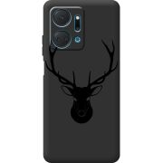 Черный чехол BoxFace Honor X7a Deer