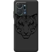 Черный чехол BoxFace Honor X7a Tiger