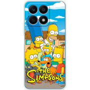 Чехол BoxFace Honor X8a The Simpsons