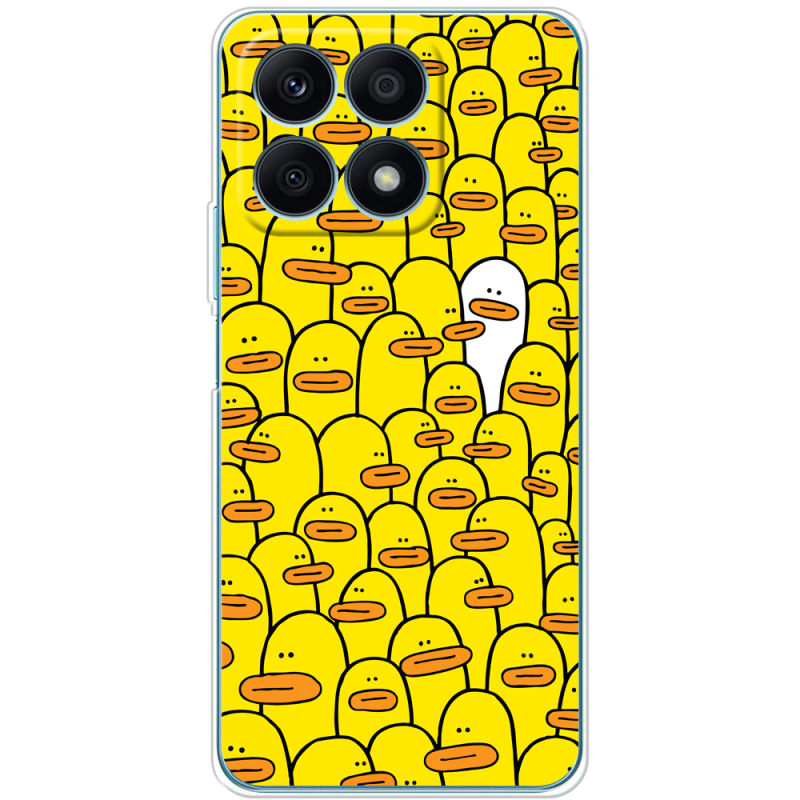 Чехол BoxFace Honor X8a Yellow Ducklings