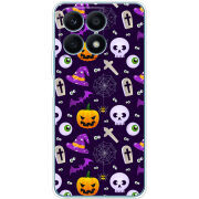 Чехол BoxFace Honor X8a Halloween Purple Mood