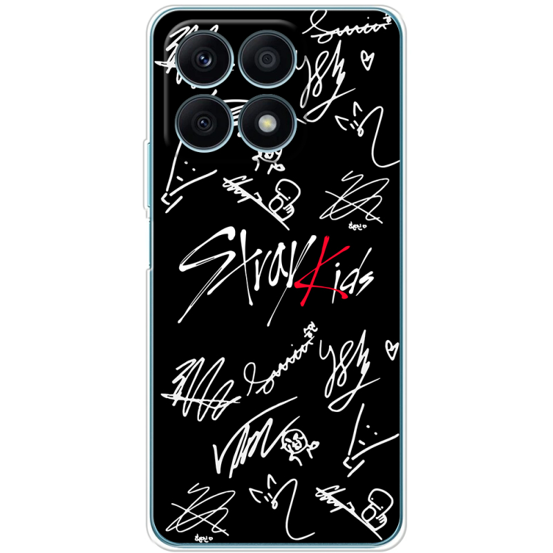 Чехол BoxFace Honor X8a Stray Kids автограф