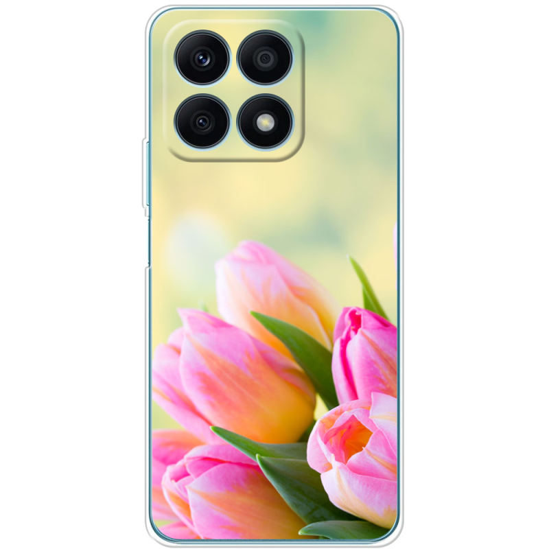 Чехол BoxFace Honor X8a Bouquet of Tulips