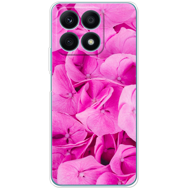 Чехол BoxFace Honor X8a Pink Flowers