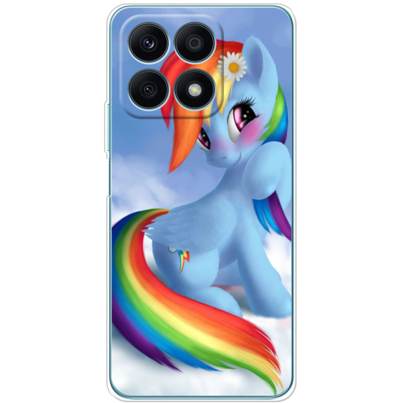 Чехол BoxFace Honor X8a My Little Pony Rainbow Dash