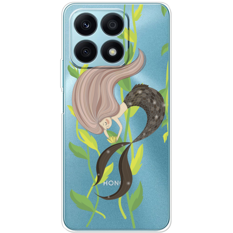 Прозрачный чехол BoxFace Honor X8a Cute Mermaid