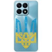 Прозрачный чехол BoxFace Honor X8a Gold Trident