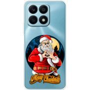 Прозрачный чехол BoxFace Honor X8a Cool Santa