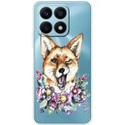 Прозрачный чехол BoxFace Honor X8a Winking Fox