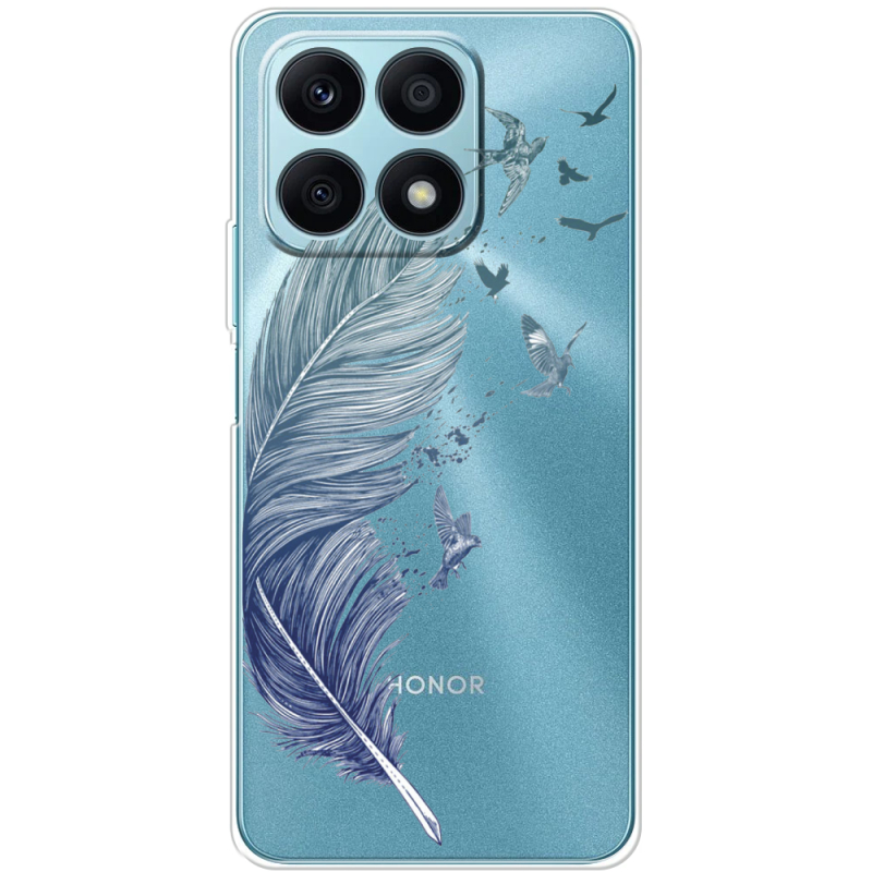 Прозрачный чехол BoxFace Honor X8a Feather