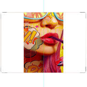 ПАСПОРТ Yellow Girl Pop Art