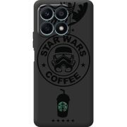 Черный чехол BoxFace Honor X8a Dark Coffee