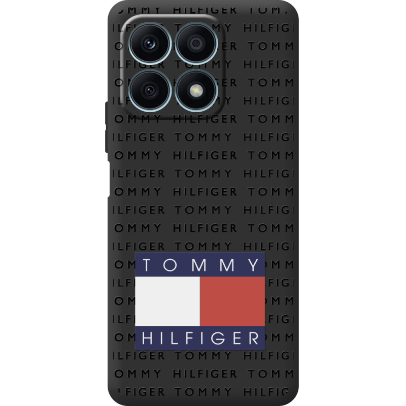 Черный чехол BoxFace Honor X8a Tommy Print