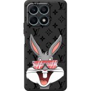 Черный чехол BoxFace Honor X8a looney bunny