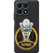 Черный чехол BoxFace Honor X8a NASA Spaceship