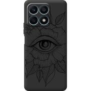 Черный чехол BoxFace Honor X8a Eye