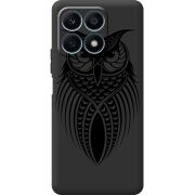 Черный чехол BoxFace Honor X8a Owl