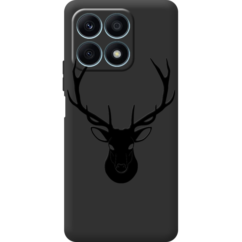 Черный чехол BoxFace Honor X8a Deer