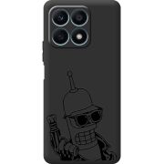 Черный чехол BoxFace Honor X8a 