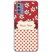 Чехол BoxFace Nokia G42 Именной Polka Dots