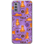 Чехол BoxFace Nokia G42 Yoga Cat