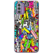 Чехол BoxFace Nokia G42 Multicolored Inscriptions