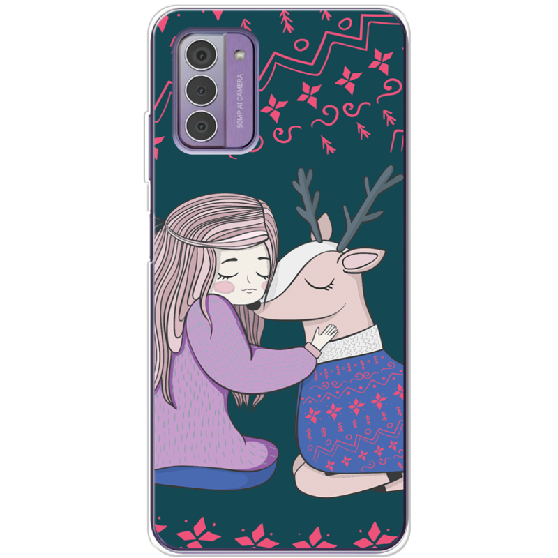 Чехол BoxFace Nokia G42 Girl and deer