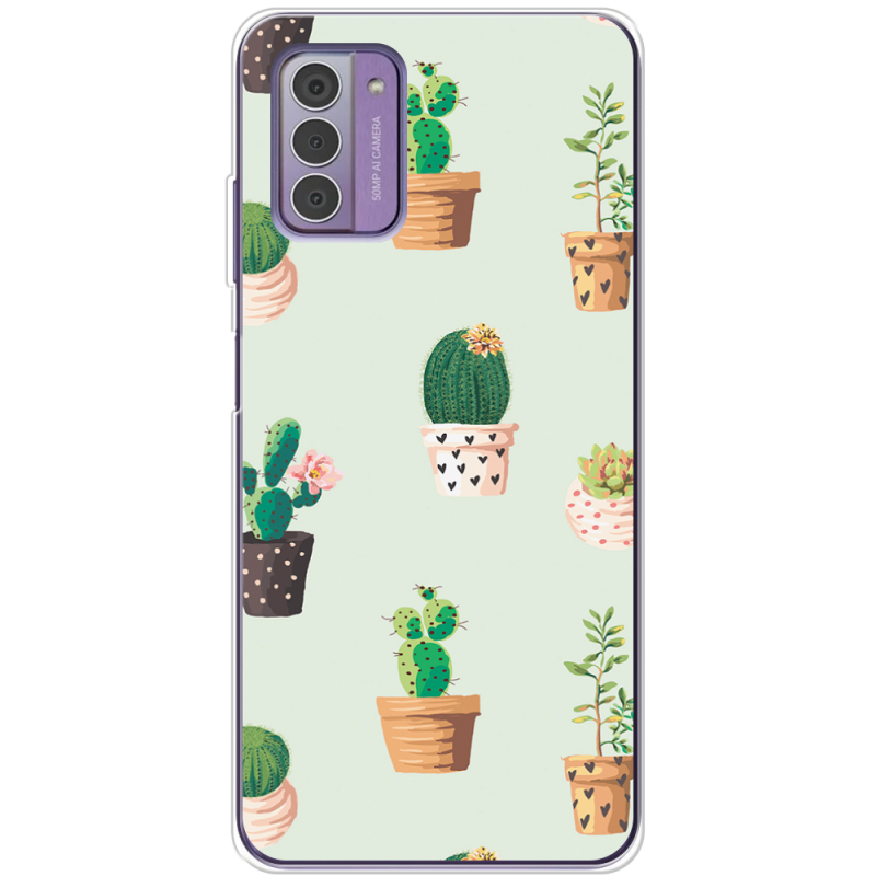 Чехол BoxFace Nokia G42 L-green Cacti