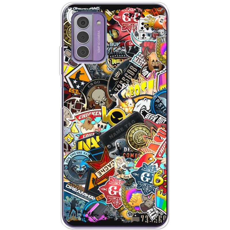 Чехол BoxFace Nokia G42 CS:Go Stickerbombing