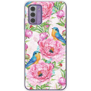 Чехол BoxFace Nokia G42 Birds and Flowers