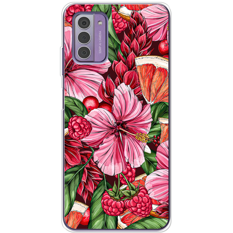 Чехол BoxFace Nokia G42 Tropical Flowers