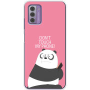 Чехол BoxFace Nokia G42 Dont Touch My Phone Panda