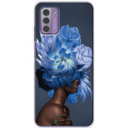 Чехол BoxFace Nokia G42 Exquisite Blue Flowers