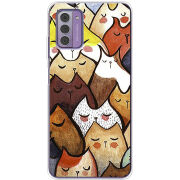 Чехол BoxFace Nokia G42 Sleepy Cats