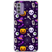 Чехол BoxFace Nokia G42 Halloween Purple Mood