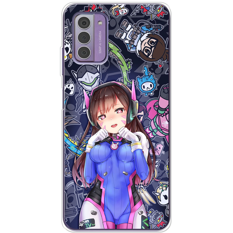 Чехол BoxFace Nokia G42 Overwatch D.VA