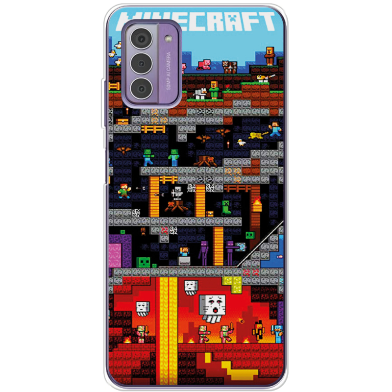 Чехол BoxFace Nokia G42 Minecraft Lode Runner