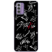 Чехол BoxFace Nokia G42 Stray Kids автограф