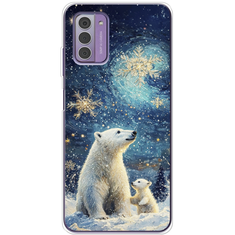 Чехол BoxFace Nokia G42 Північні ведмеді