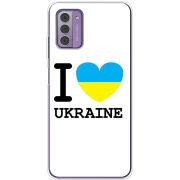 Чехол BoxFace Nokia G42 I love Ukraine
