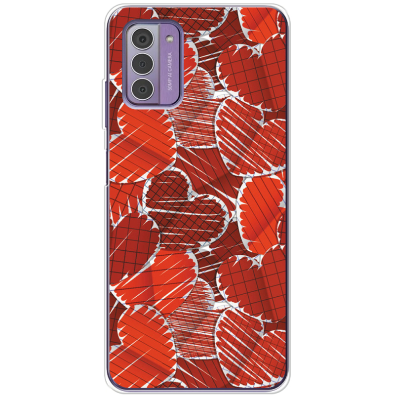 Чехол BoxFace Nokia G42 Heart Strings