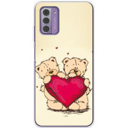 Чехол BoxFace Nokia G42 Teddy Bear Love