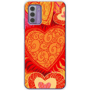 Чехол BoxFace Nokia G42 Warm Hearts