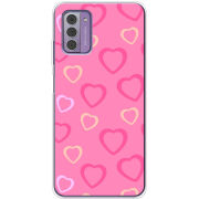 Чехол BoxFace Nokia G42 Sugar Hearts